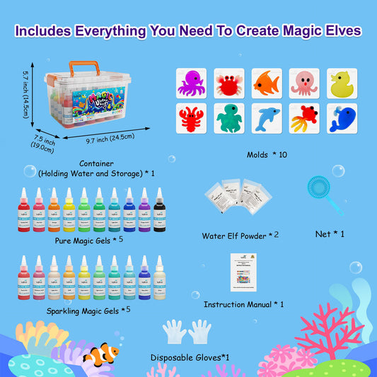 Magic Water Elf Set Children's Educational Toy Magic Water Baby DIY Craft
