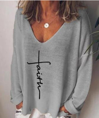 Casual long sleeves T-shirt