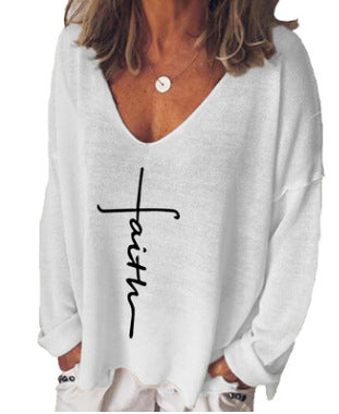 Casual long sleeves T-shirt