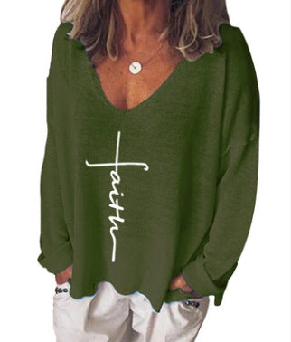 Casual long sleeves T-shirt