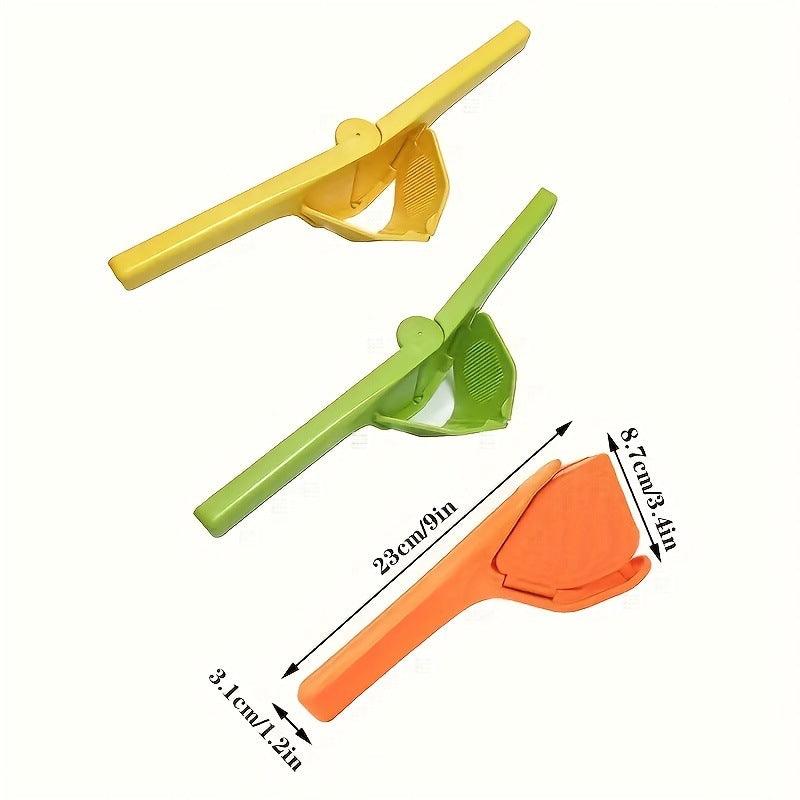 Manual lemon juicer, foldable and portable, orange juicer clip, hand-pressed pressing tool, lemon hand press