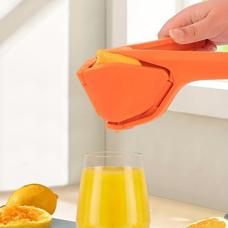 Manual lemon juicer, foldable and portable, orange juicer clip, hand-pressed pressing tool, lemon hand press