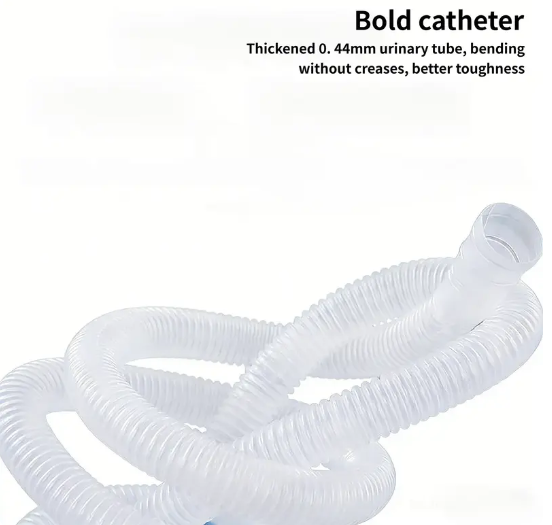 Urinal/Bed Pot for Men, Women, Elderly, and Children, with Lid, Tube, Odor-Proof, Thickened, Emergency Large Capacity