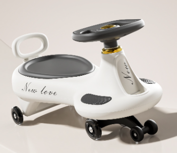 Children's twist car, anti-tipping rocking car, baby glider, quiet scooter, suitable for adults.